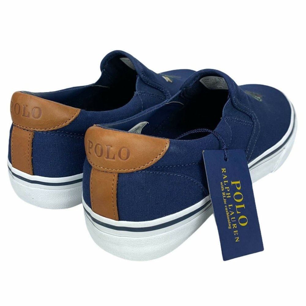 Polo Ralph Lauren Polo Martini Bear Slip on Shoes - Picture 4 of 6